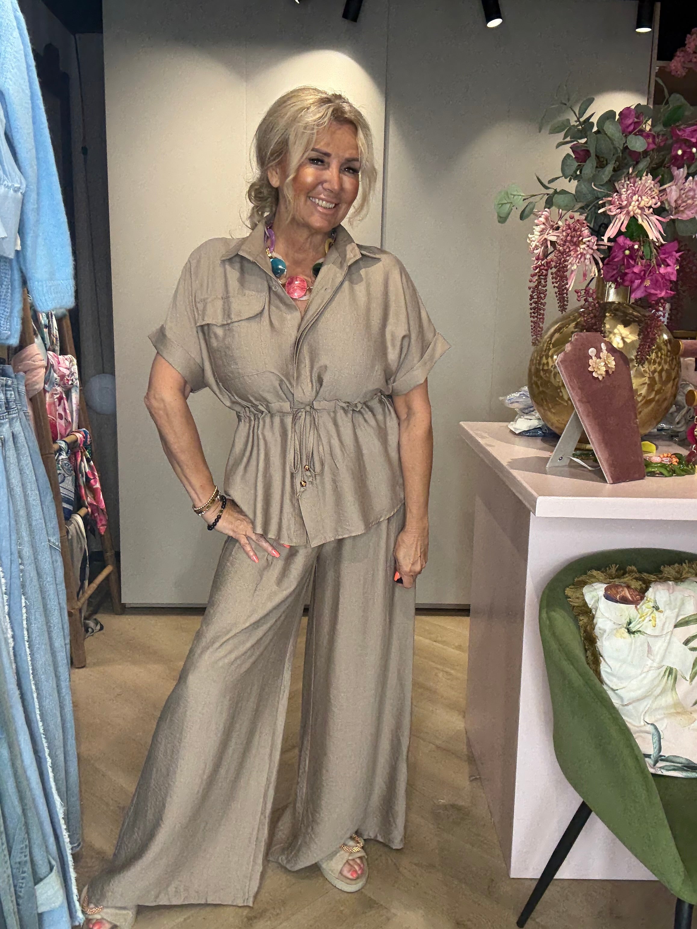 2 Delige Set Joke Taupe